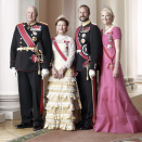 Their Majesties The King and Queen and Their Royal Highnesses Crown Prince Haakon and Crown Princess Mette-Marit. Published 22.01.2011. Handout picture from The Royal Court. For editorial use only, not for sale. Photo: Sølve Sundsbø / The Royal Court. Image size: 5000 x 3750 px and 6,39 Mb.